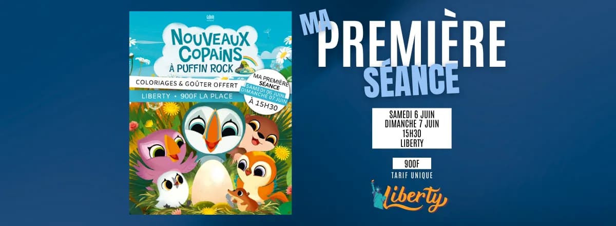 Ma Première Séance - Nouveaux copains à Puffin Rock