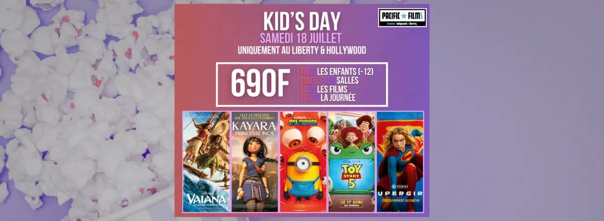 Kid's Day - 690F pour les enfants !