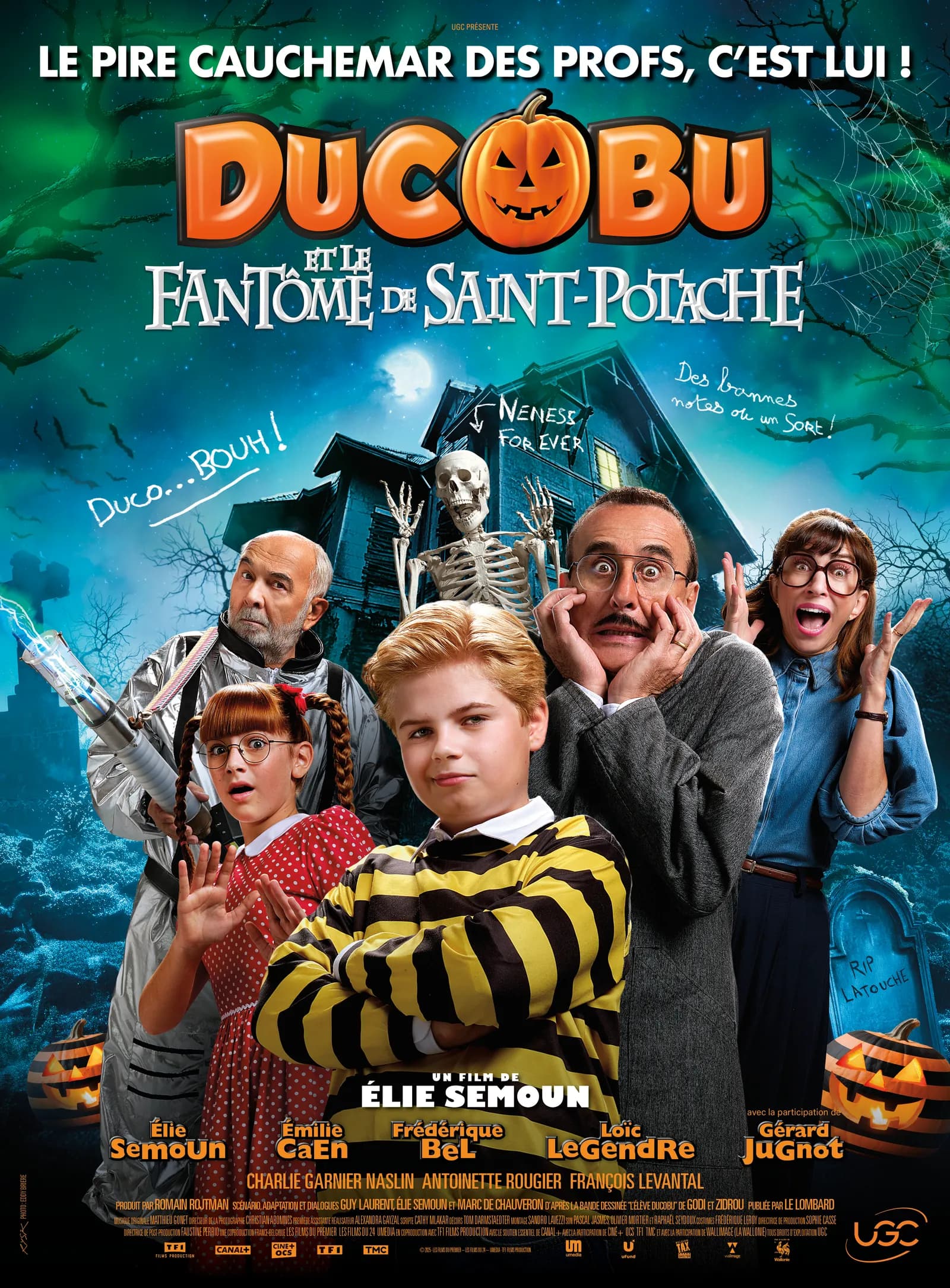 Affiche : Ducobu et le fantôme de Saint-Potache