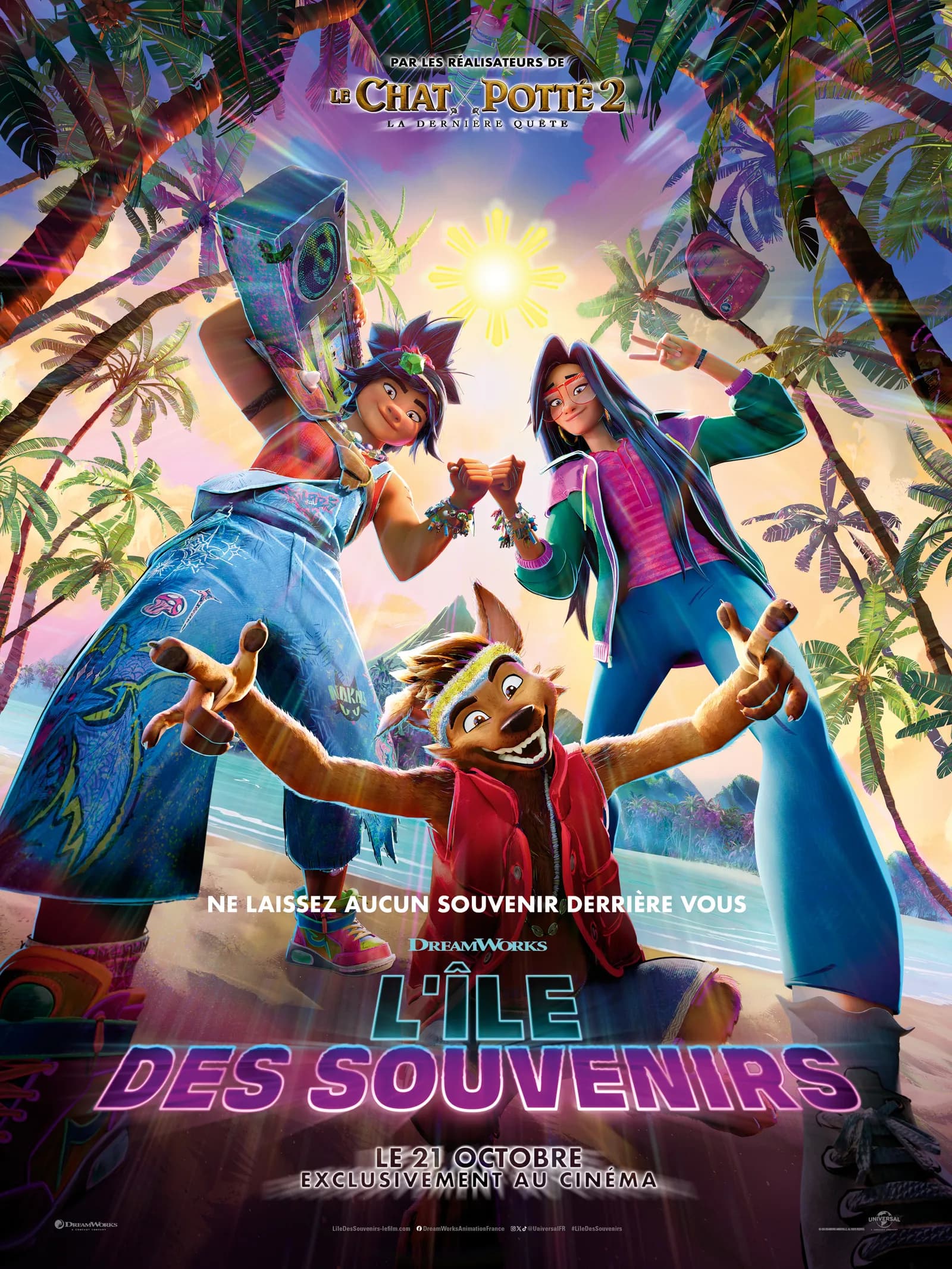 Affiche : L'Île des Souvenirs