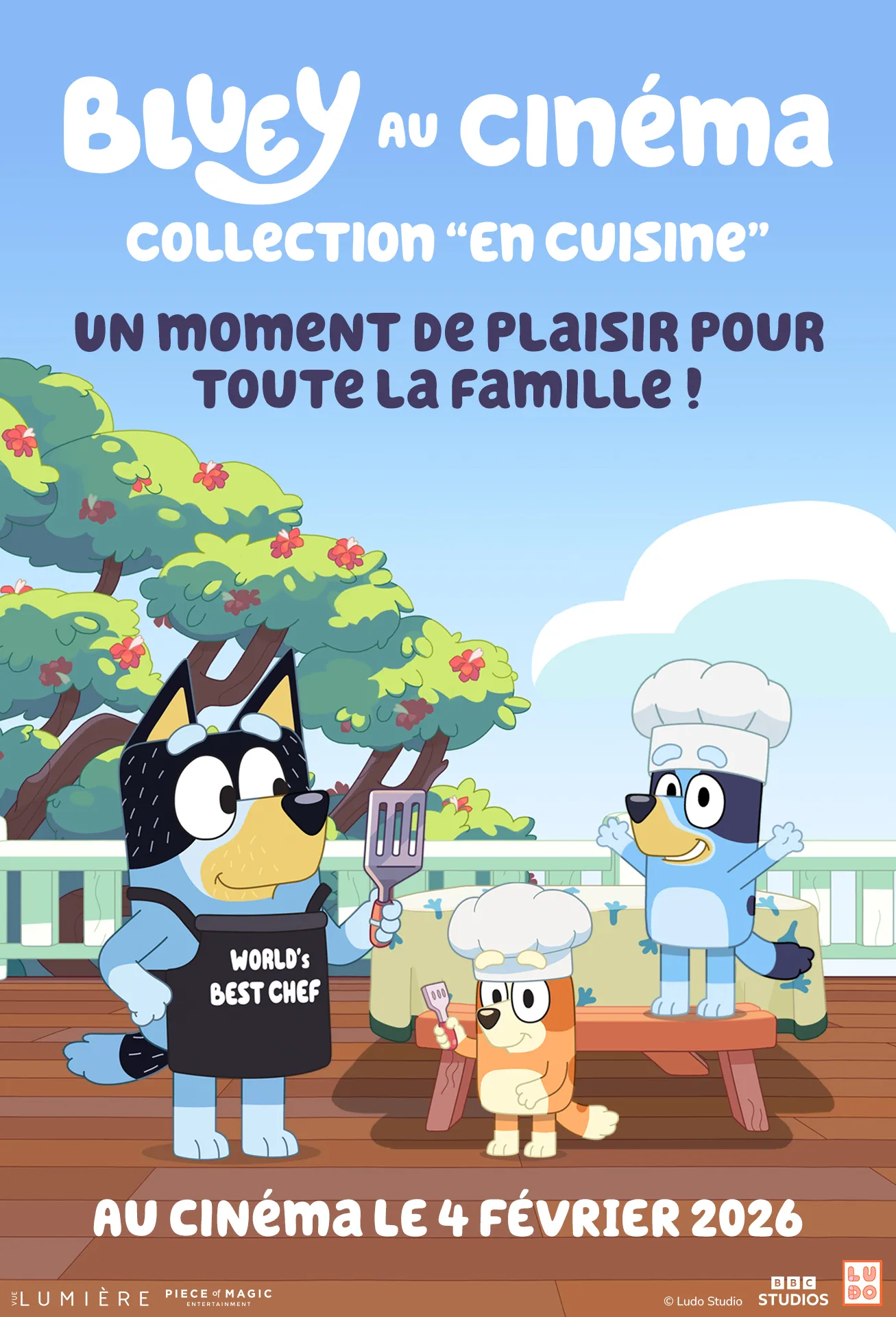Bluey au cinéma - Collection "En cuisine"