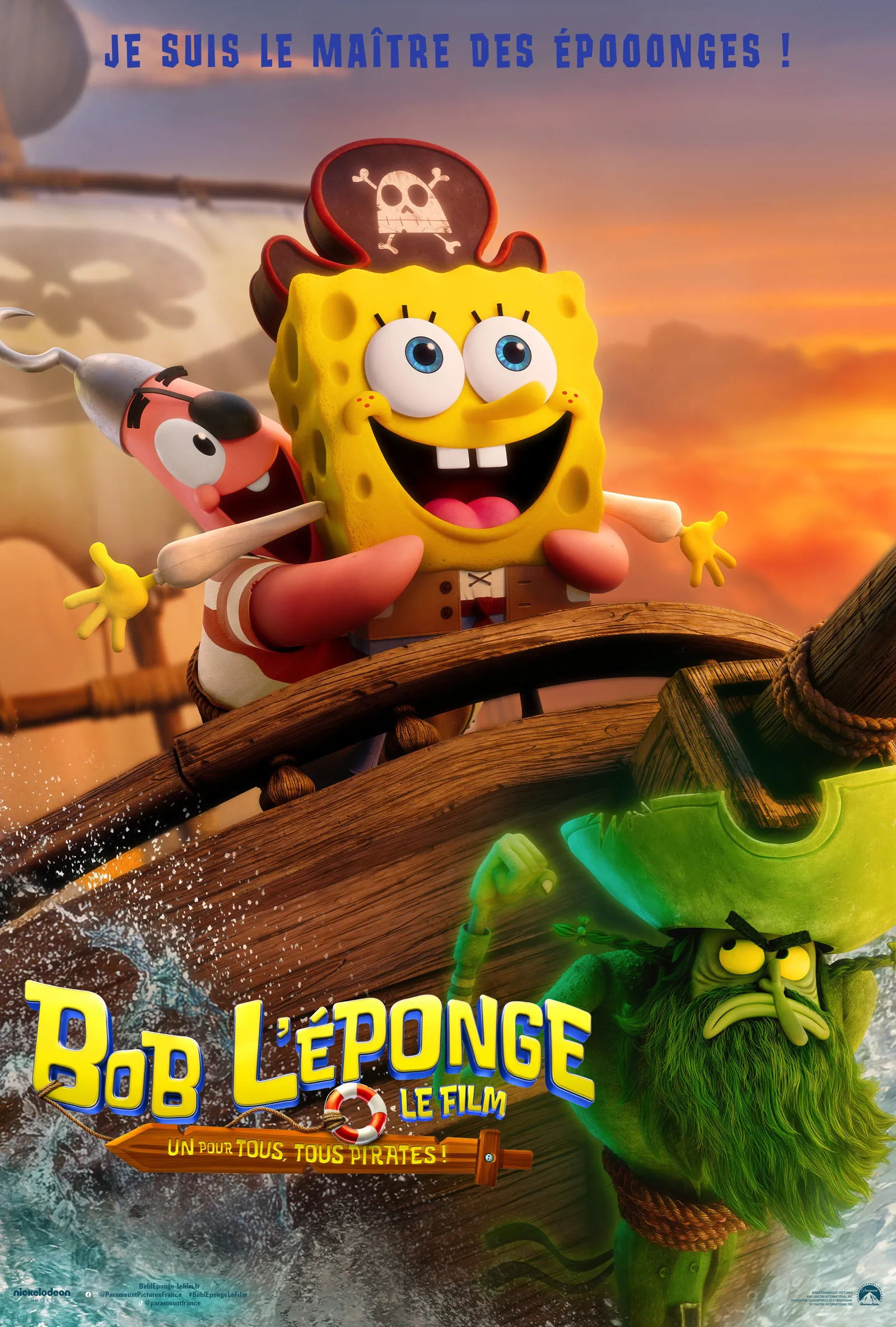 Bob l'éponge, le film : Un pour tous, tous pirates !